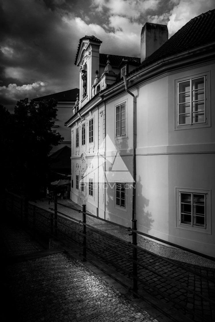 "A corner of Prague" stock image