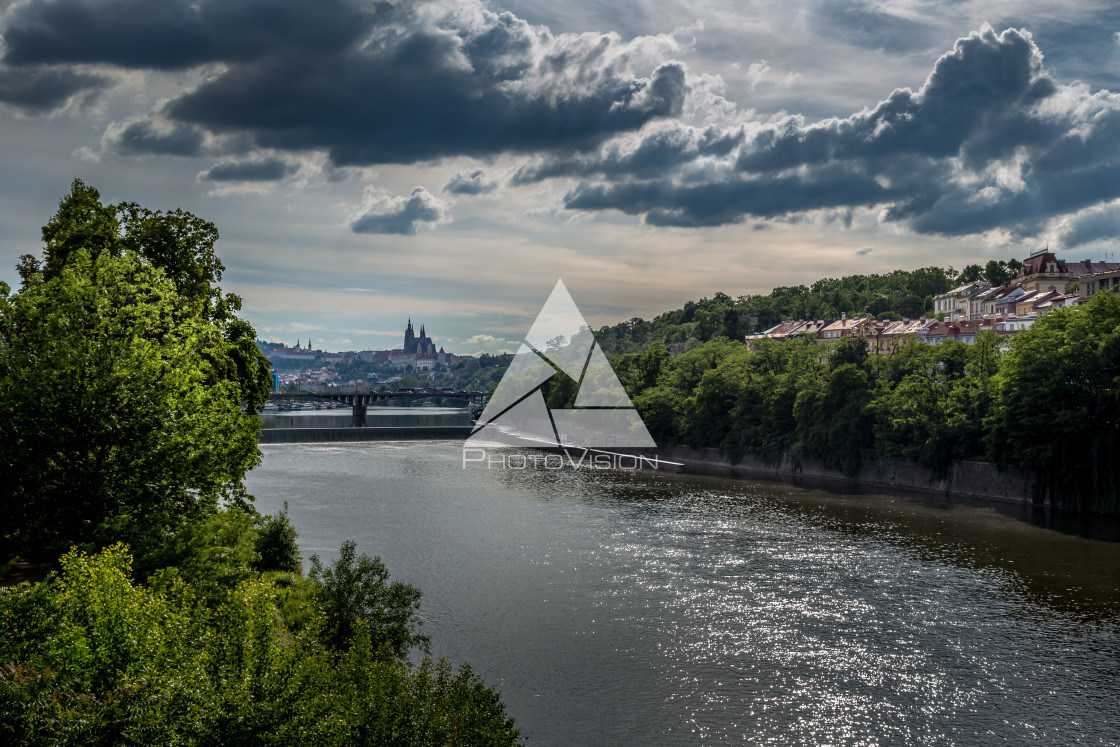 "View of picturesque Prague" stock image