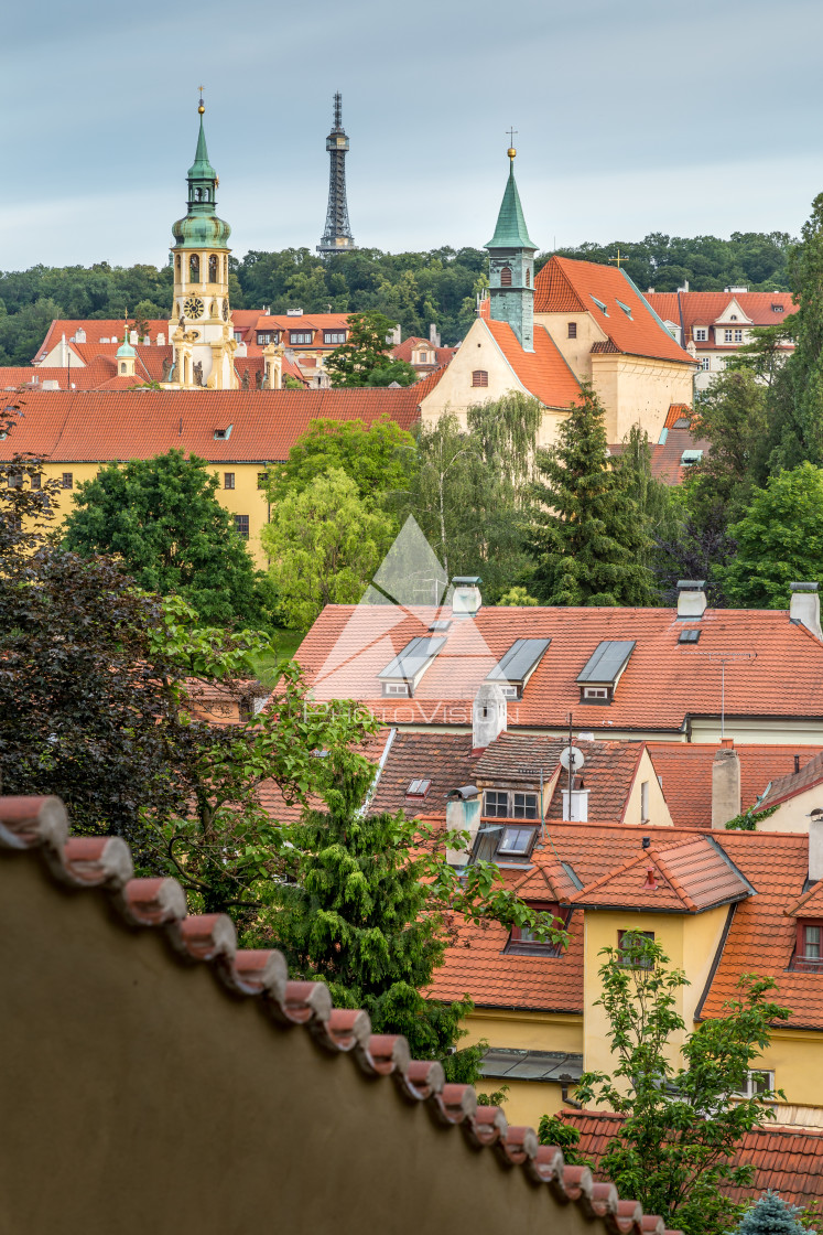 "Picturesque corners of old Prague" stock image