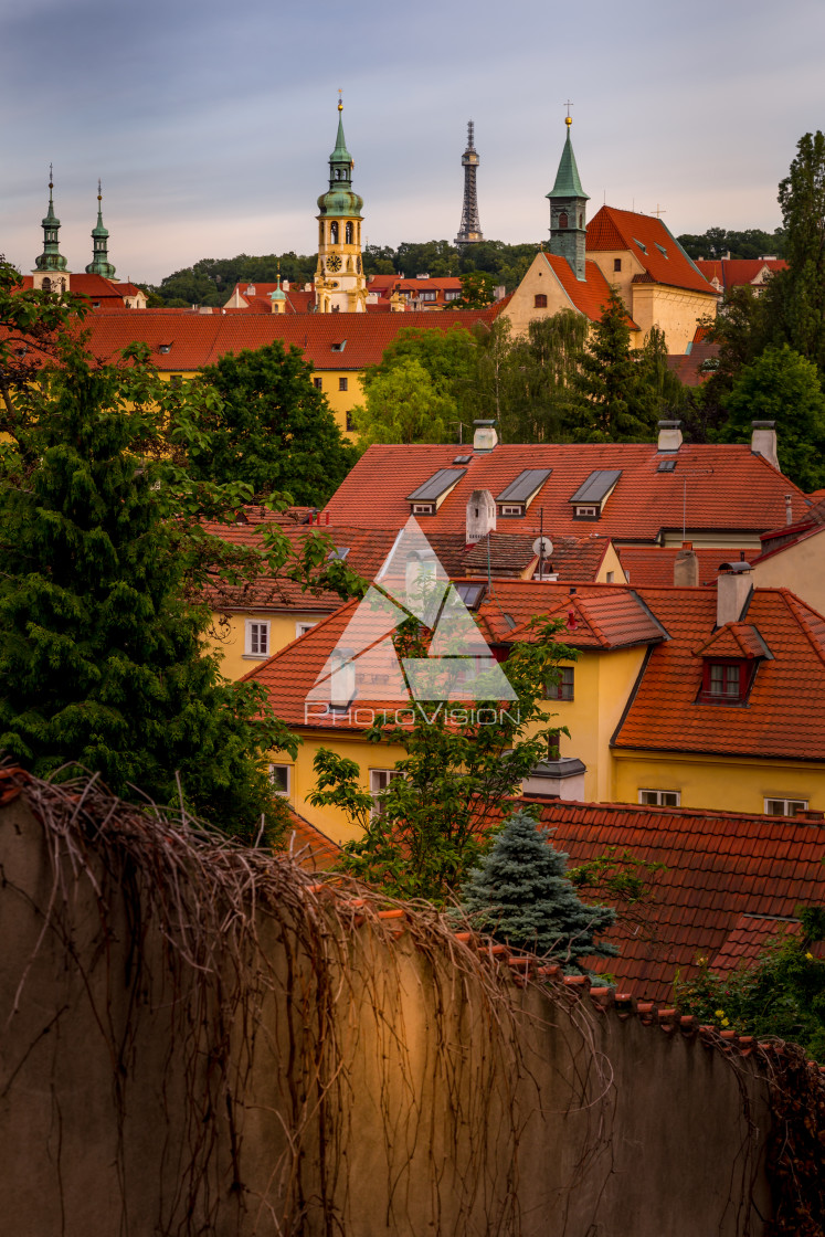 "Picturesque corners of old Prague" stock image