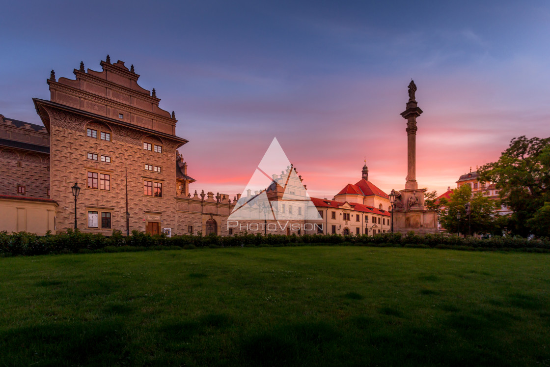 "Picturesque historical Prague" stock image