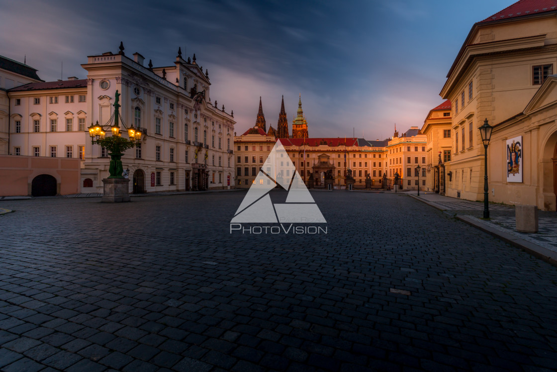 "Picturesque historical Prague" stock image