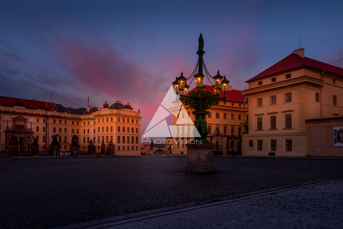 "Picturesque historical Prague" stock image