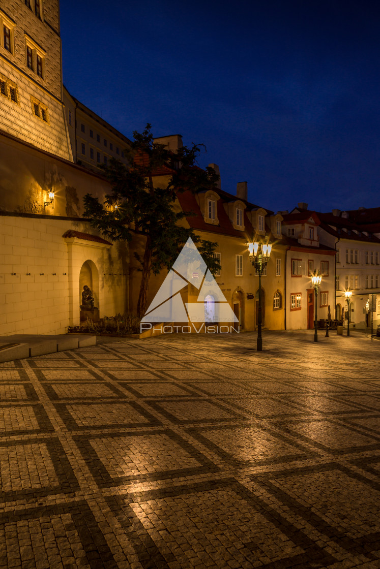 "Picturesque historical Prague" stock image