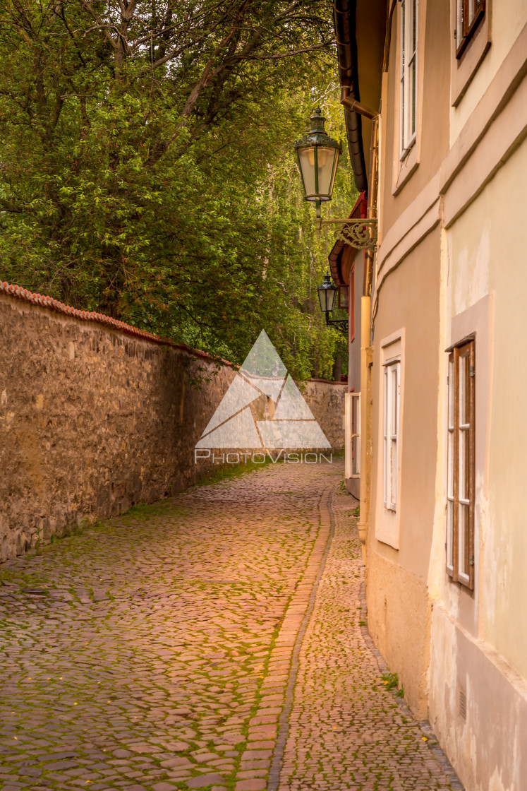 "A corner of Prague" stock image