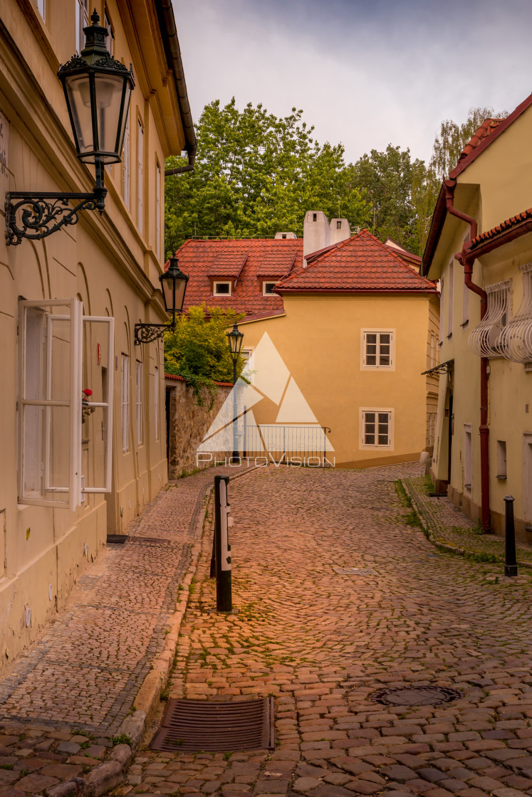 "A corner of Prague" stock image