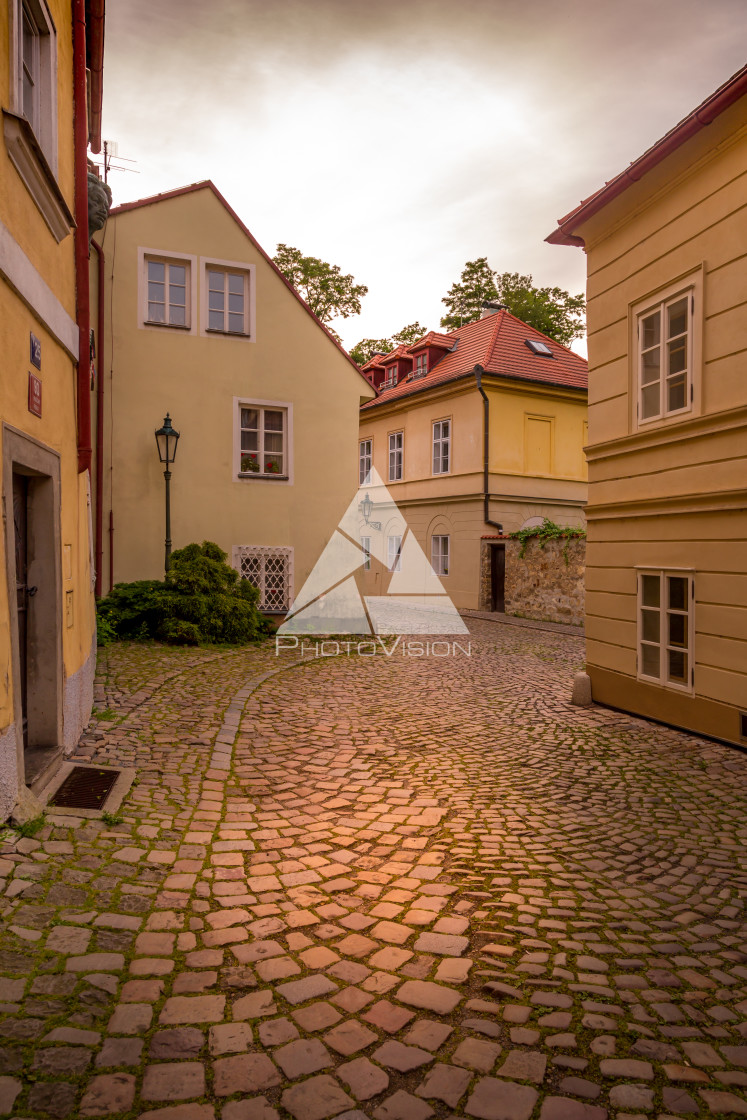 "A corner of Prague" stock image