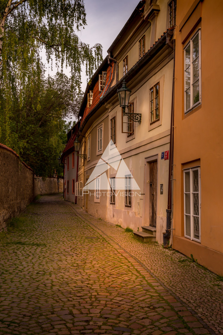 "A corner of Prague" stock image