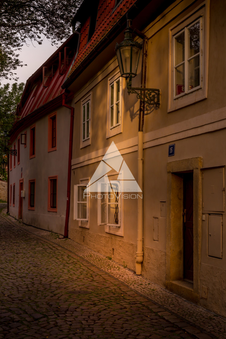 "A corner of Prague" stock image