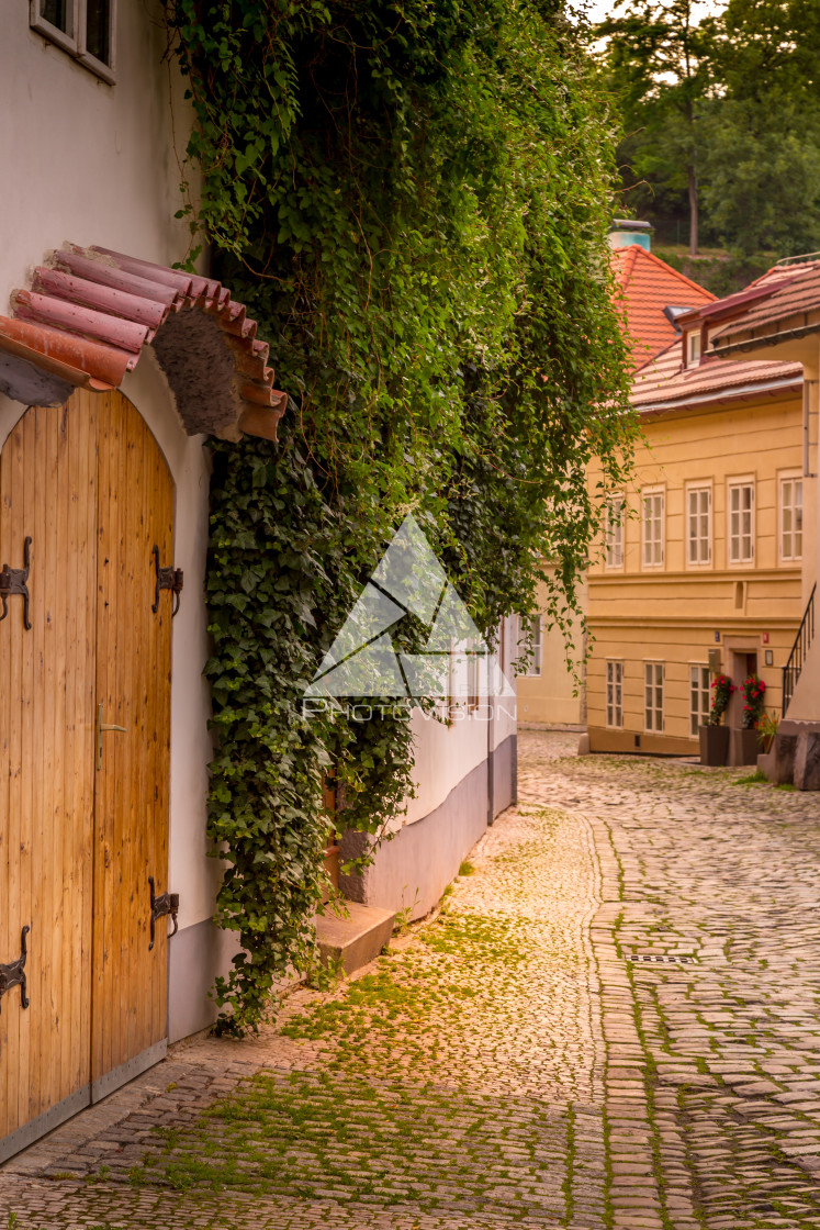 "A corner of Prague" stock image