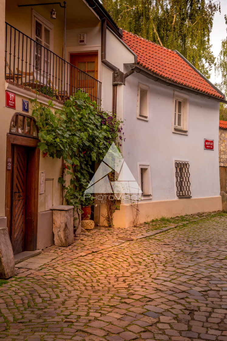 "A corner of Prague" stock image