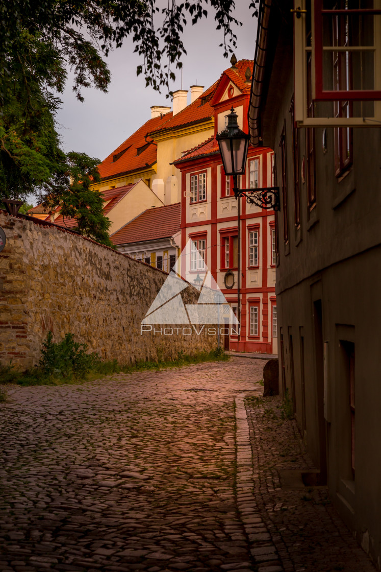 "A corner of Prague" stock image