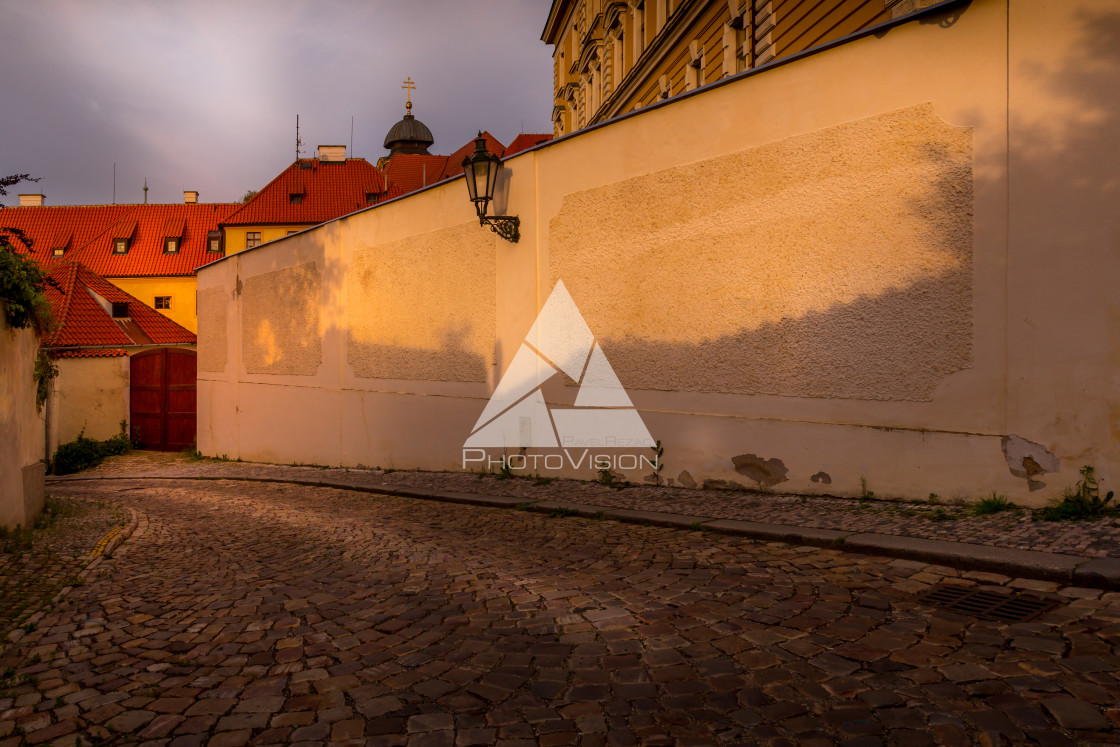 "A corner of Prague" stock image