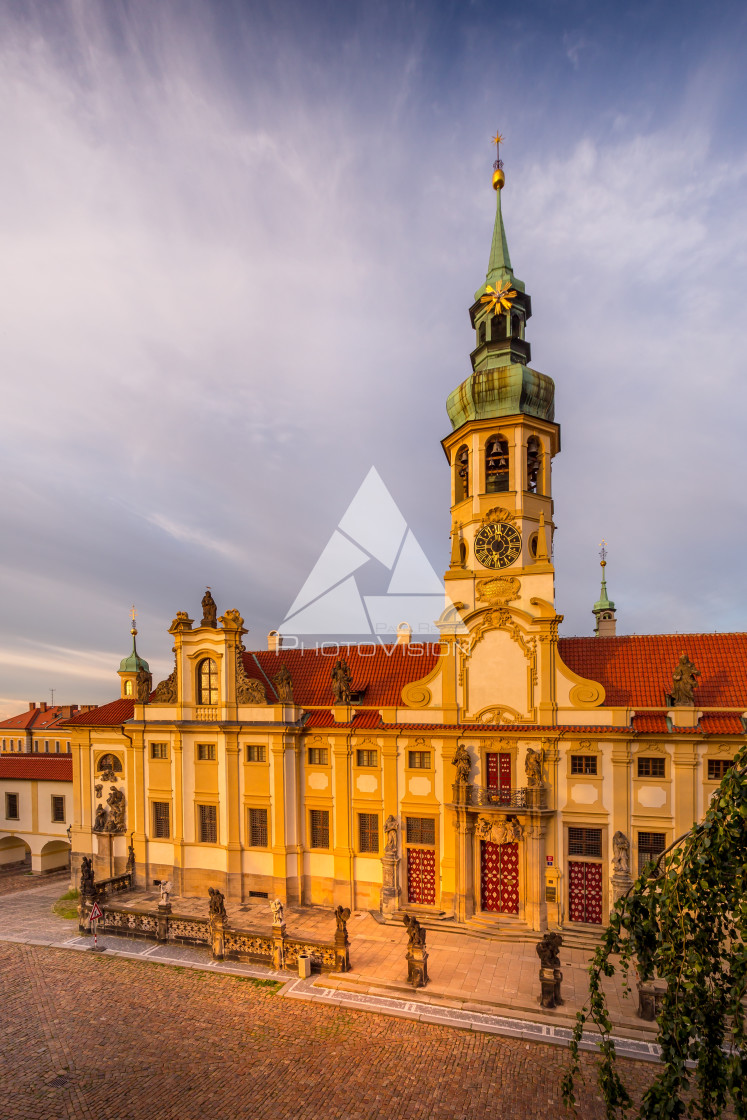 "A corner of Prague" stock image