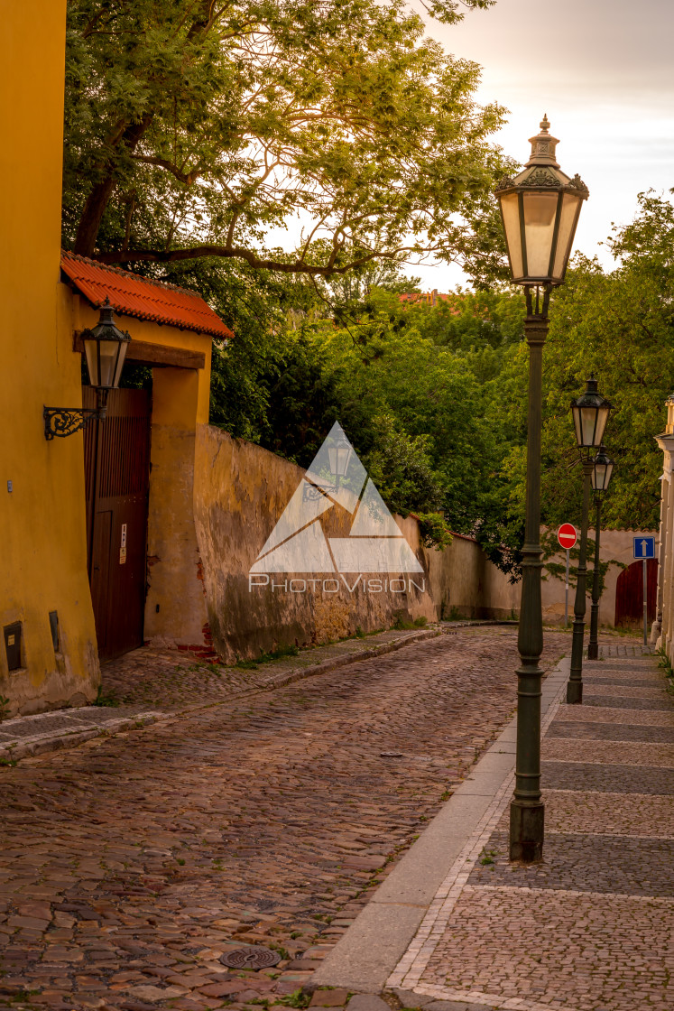 "A corner of Prague" stock image