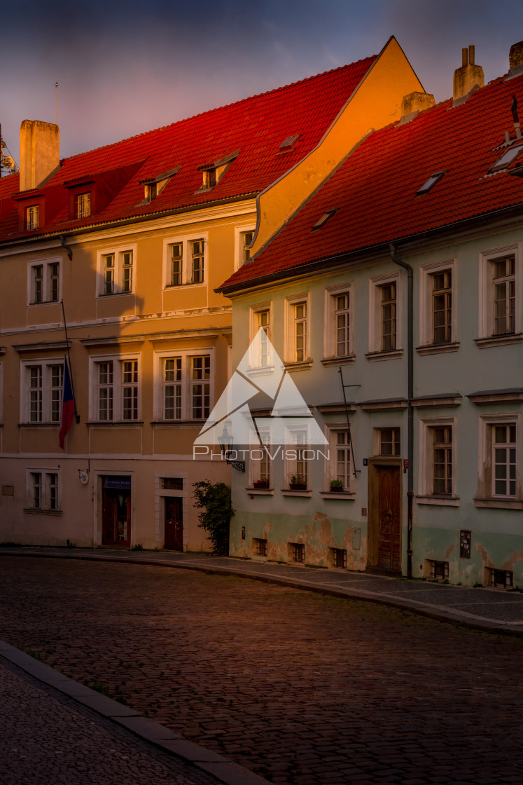 "A corner of Prague" stock image