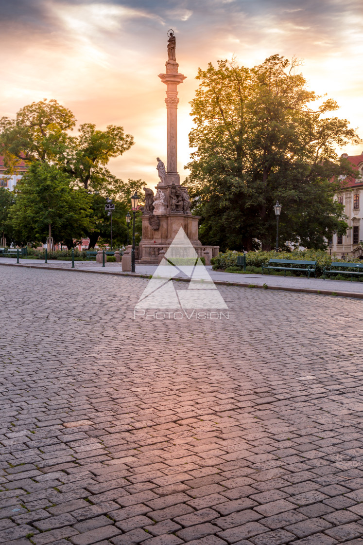 "Picturesque historical Prague" stock image