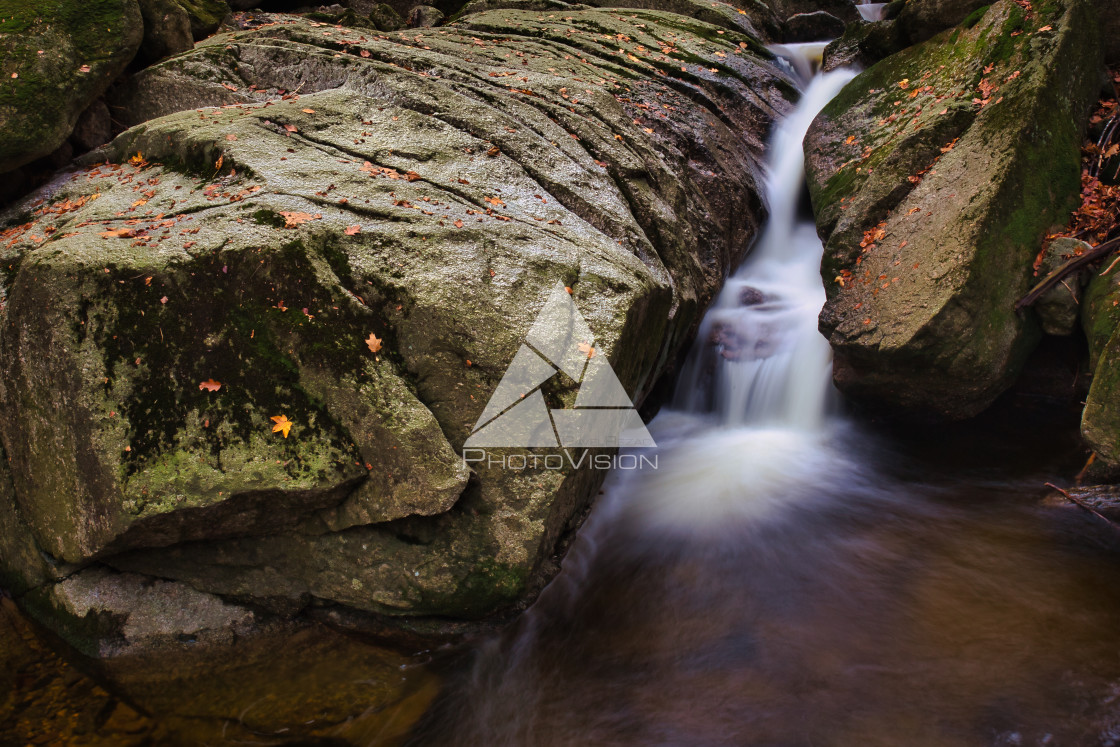 "Waterfalls on the creek" stock image