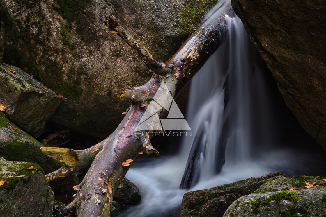 "Waterfalls on the creek" stock image