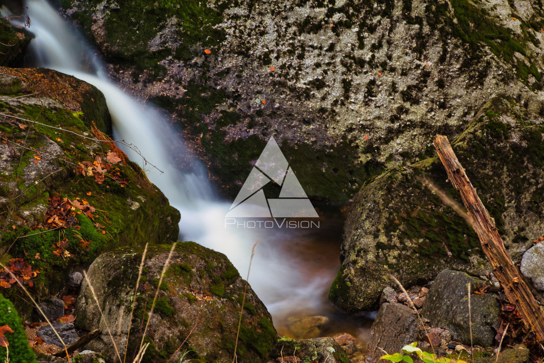 "Waterfalls on the creek" stock image