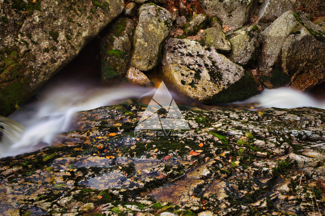 "Waterfalls on the creek" stock image