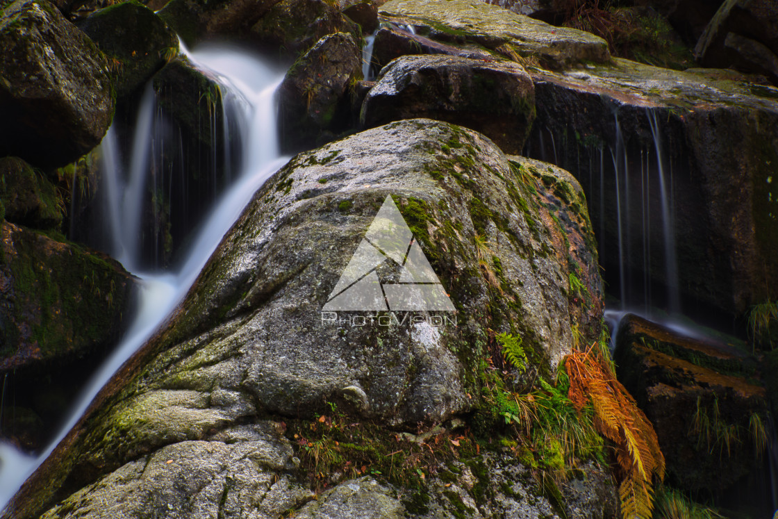 "Waterfalls on the creek" stock image