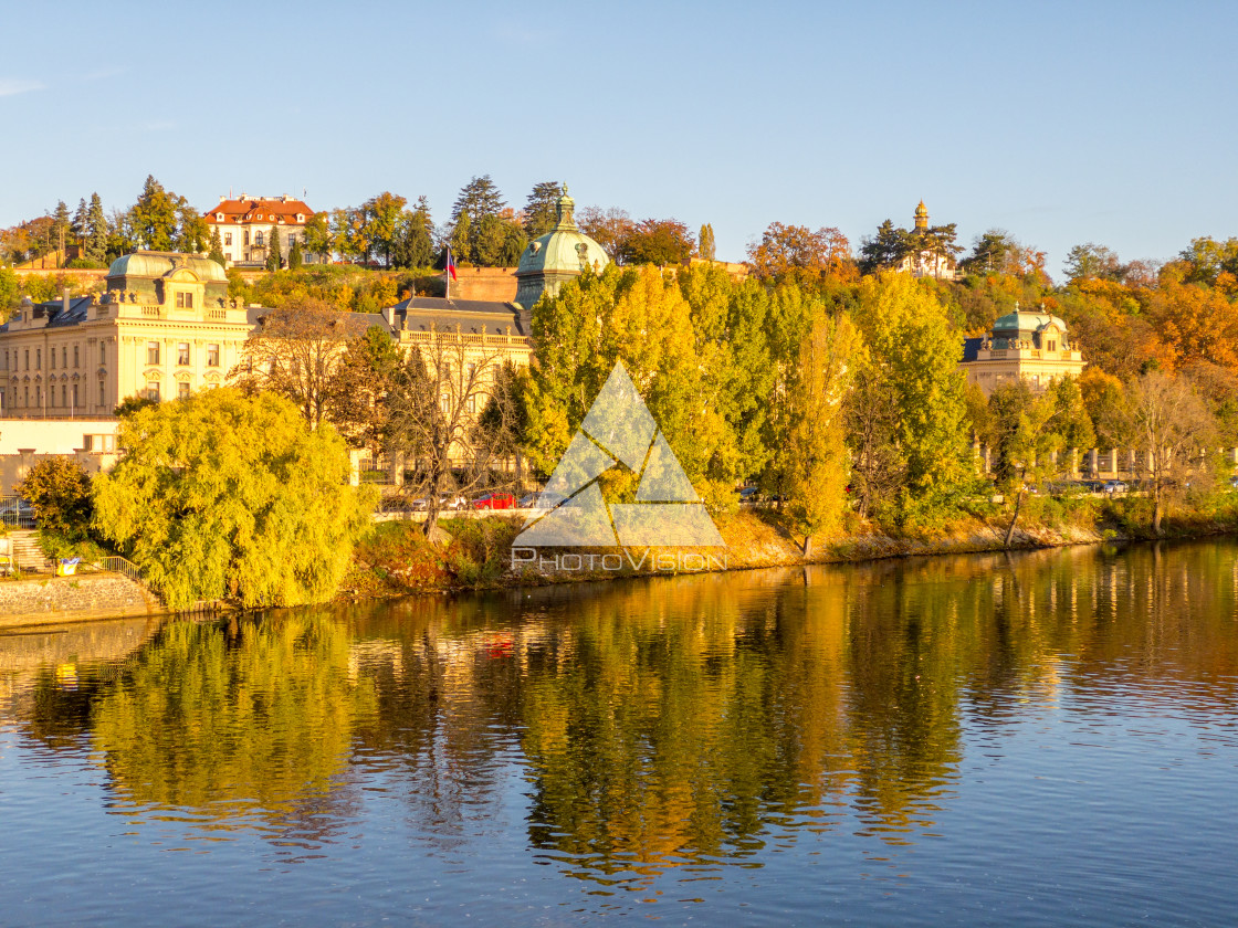 "Colors of autumn Prague" stock image