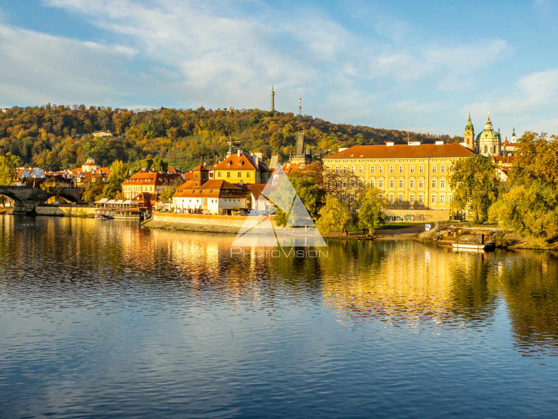 "Colors of autumn Prague" stock image