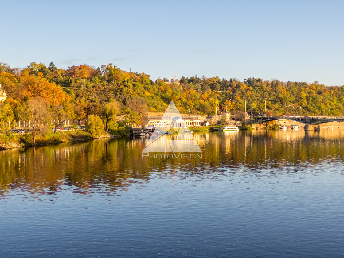 "Colors of autumn Prague" stock image