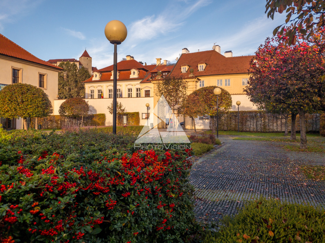 "Colors of autumn Prague" stock image