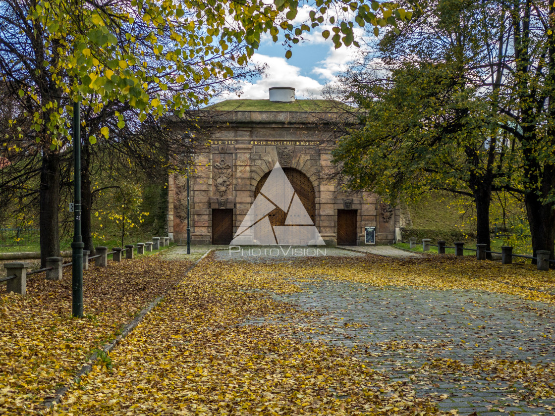 "Prague Walls" stock image