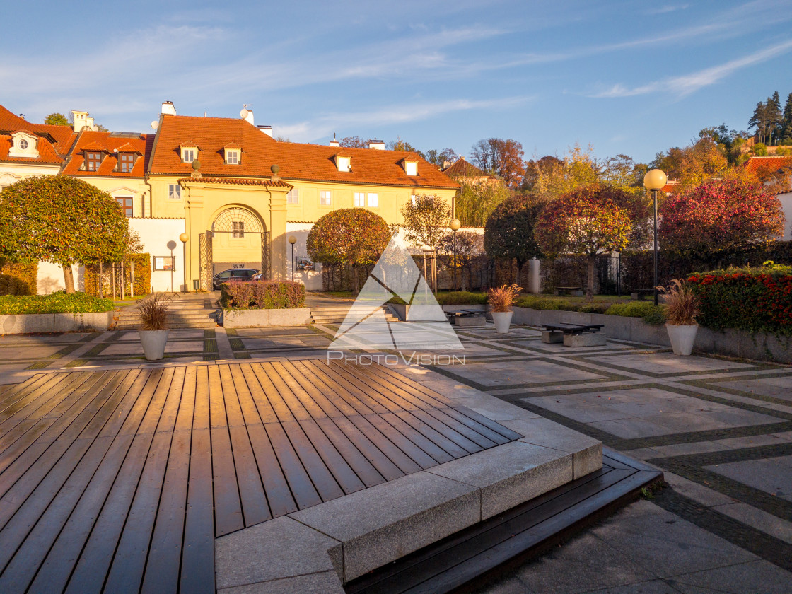 "Colors of autumn Prague" stock image