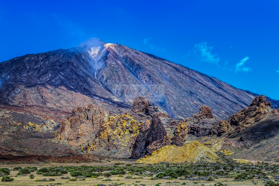 "Mt Teide Tenerife" stock image