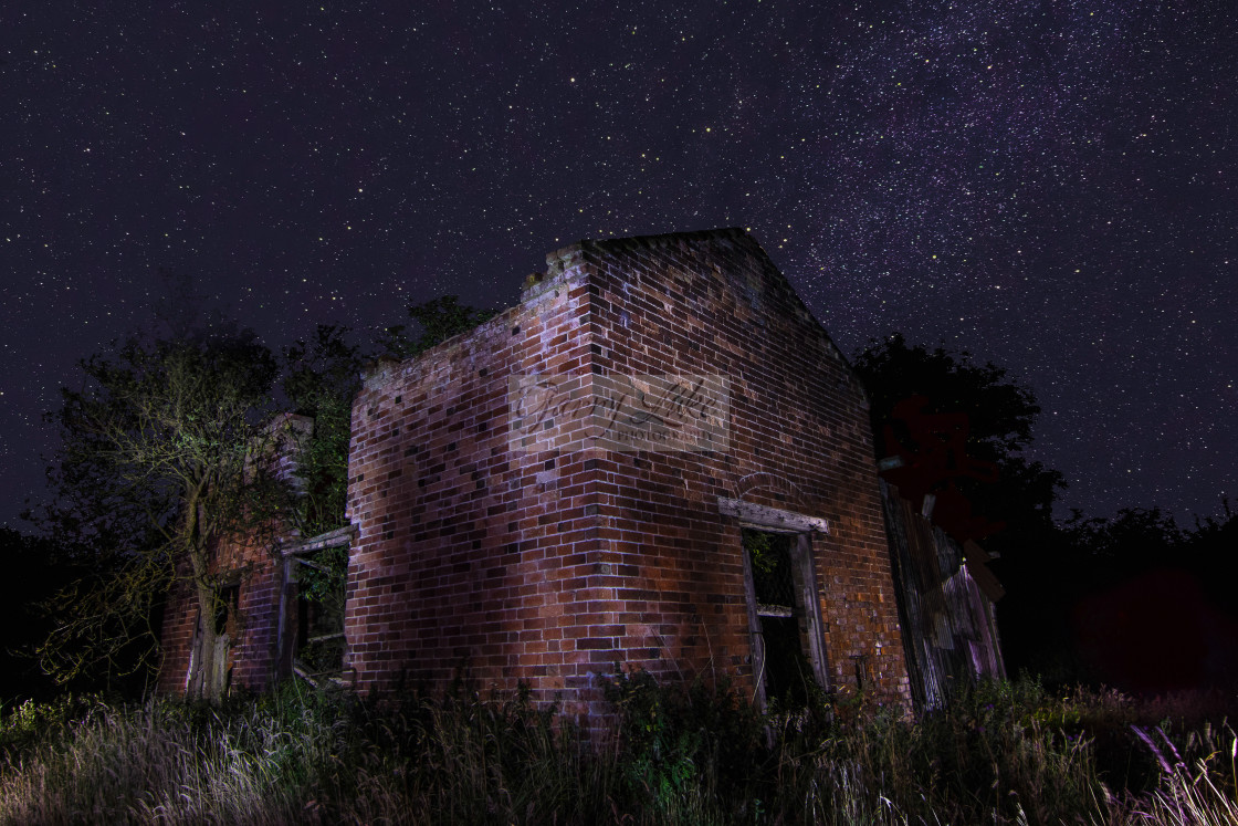 "Lightpainting night photography" stock image