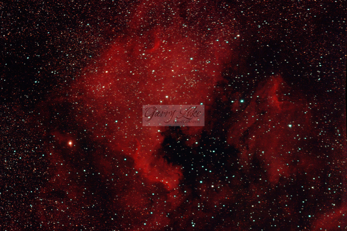 "The North American Nebula" stock image