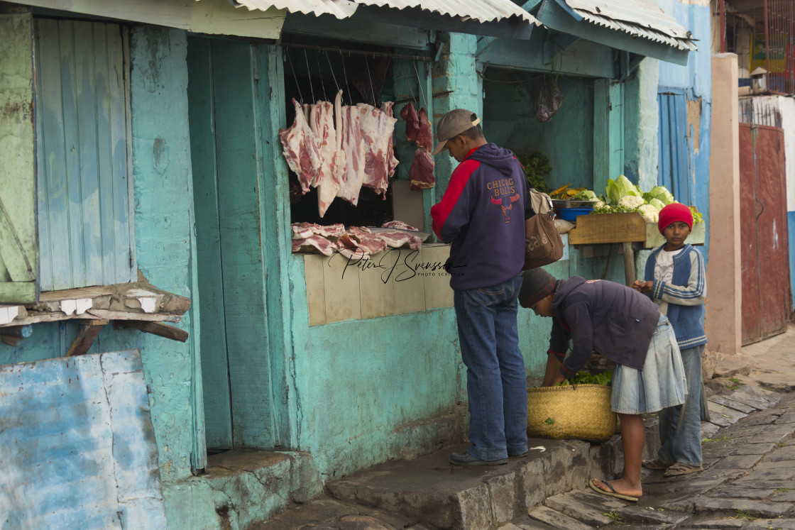 "0004 - Madagascar, Tana" stock image