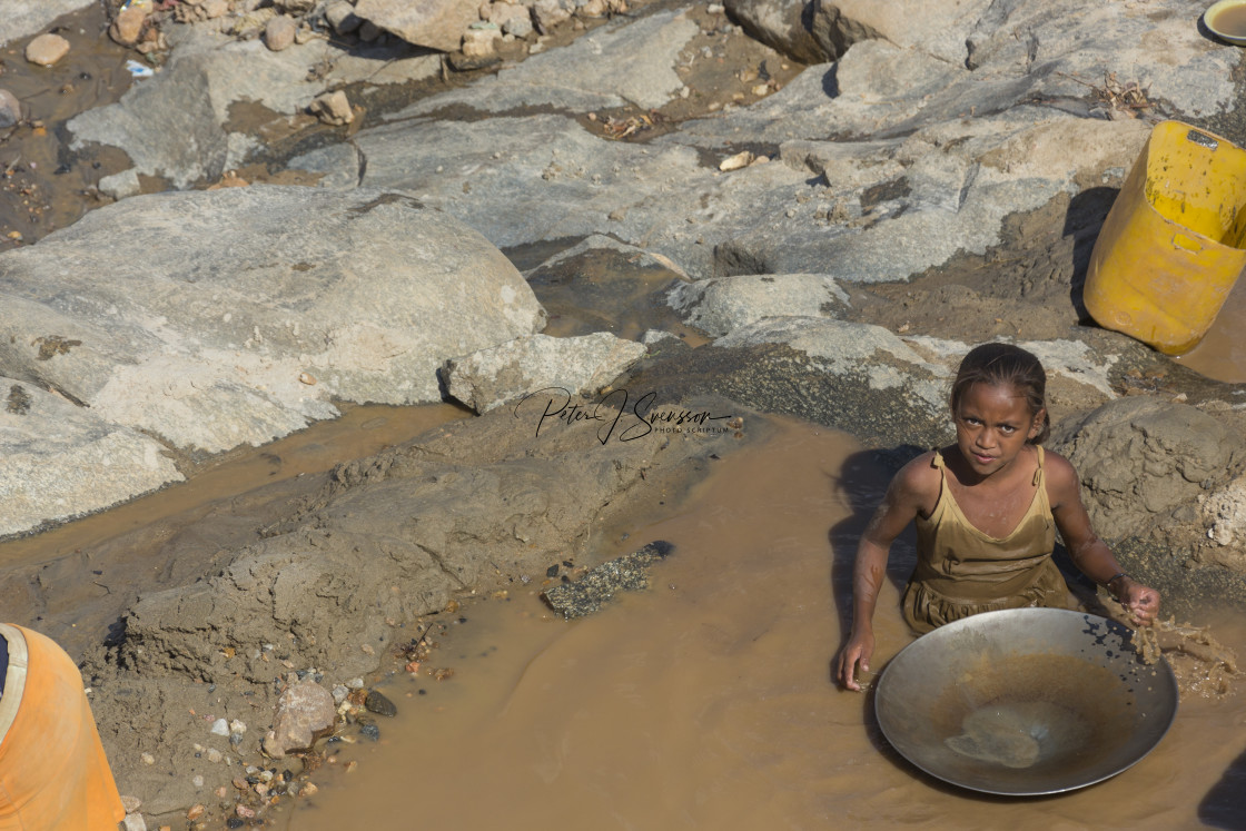 "0446 - Madagascar: Golden Girl" stock image