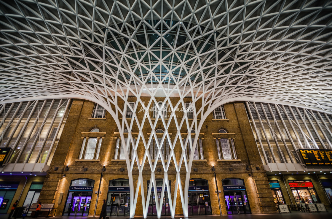 "St Pancras" stock image