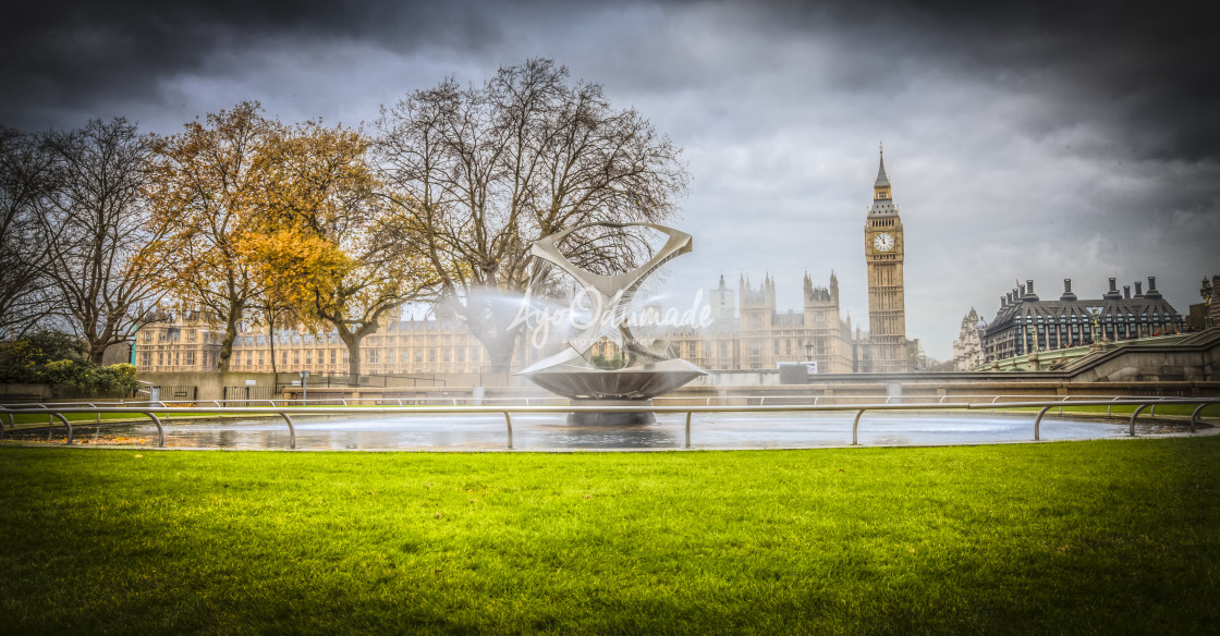 "Big Ben Landscape" stock image