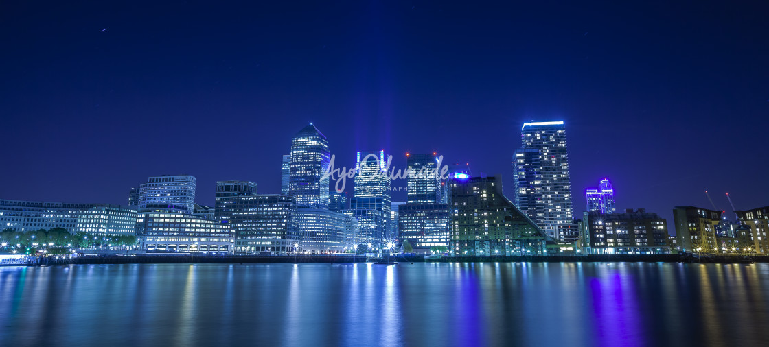 "Canary Wharf" stock image