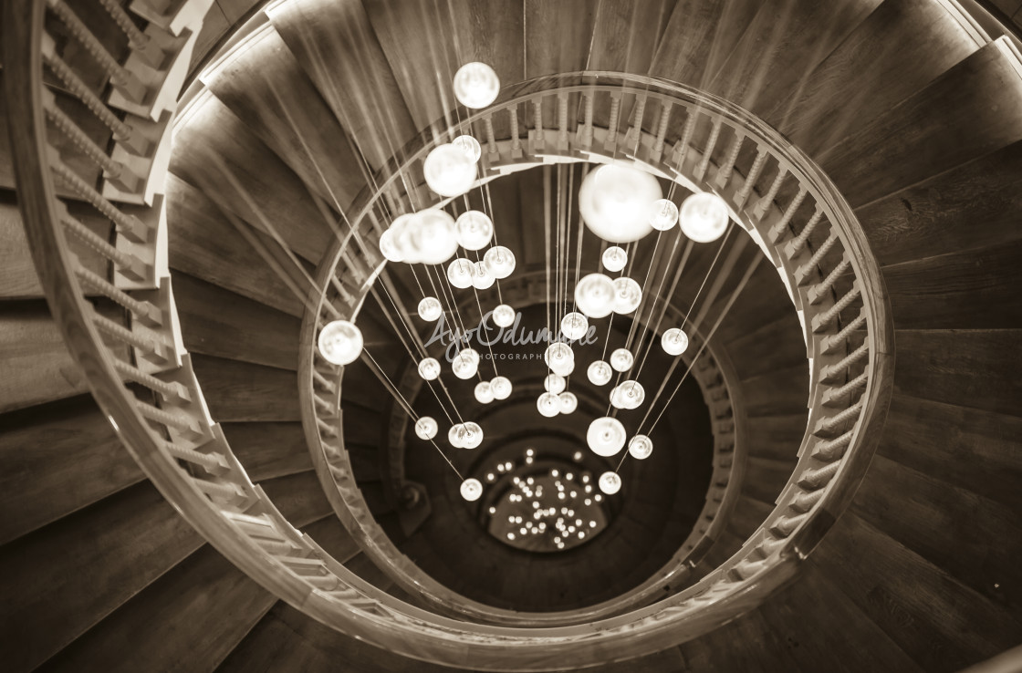 "Spiral Staircase" stock image