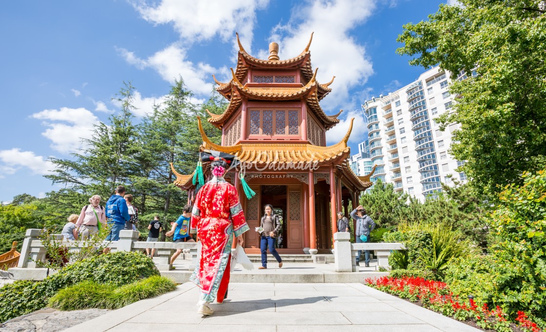 "Destination Temple" stock image