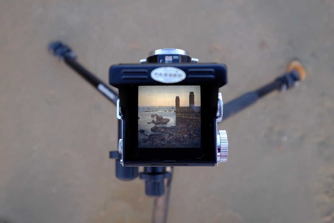 "Beach TLR View" stock image