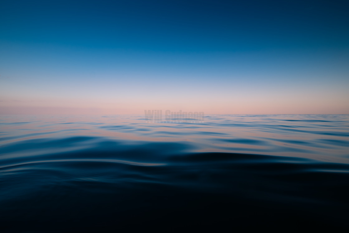 "Tranquility on the sea" stock image