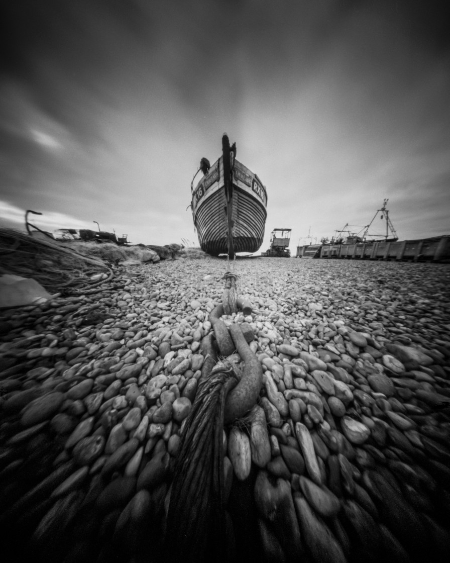 "Our Lady - Pinhole photo" stock image