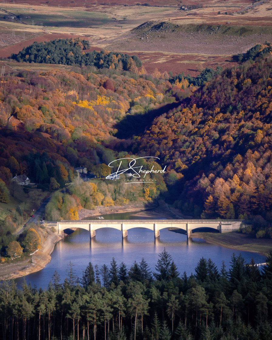 "Ladybower Viaduct" by Danny - $18.34 "Ladybower Viaduct" stock image