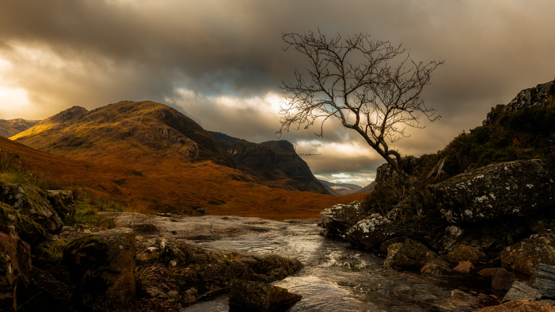 "The moods of Scotland" stock image