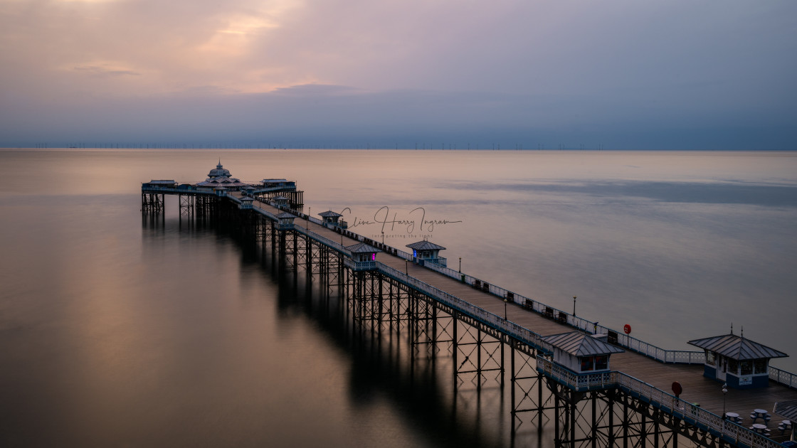 "Llandudno dawn" stock image