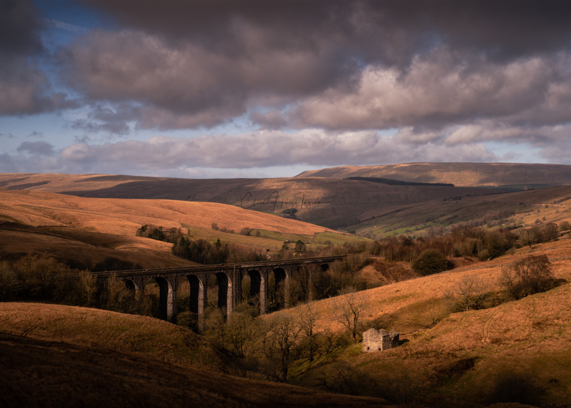 "Dent Head Viaduct Scene" stock image