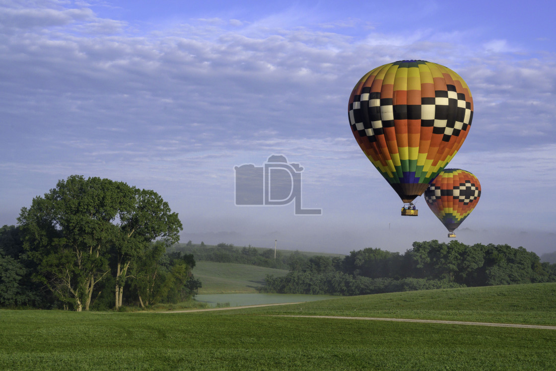 "Up, up and away" stock image